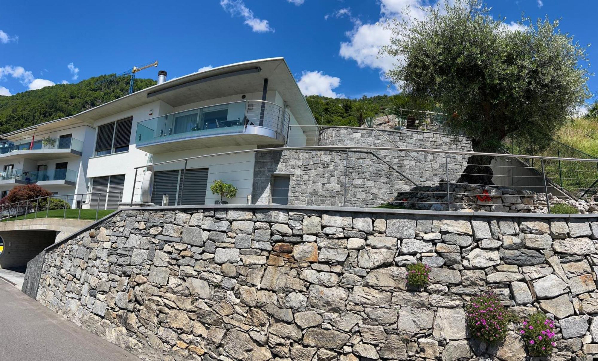 Moderno Bilocale Vista Lago Maggiore 戈尔多拉 外观 照片